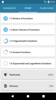 Calculus android App screenshot 5